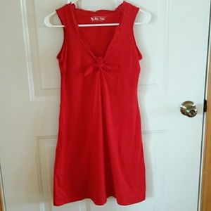 Women's Victoria Secret Bra Top Red Dress, Size S